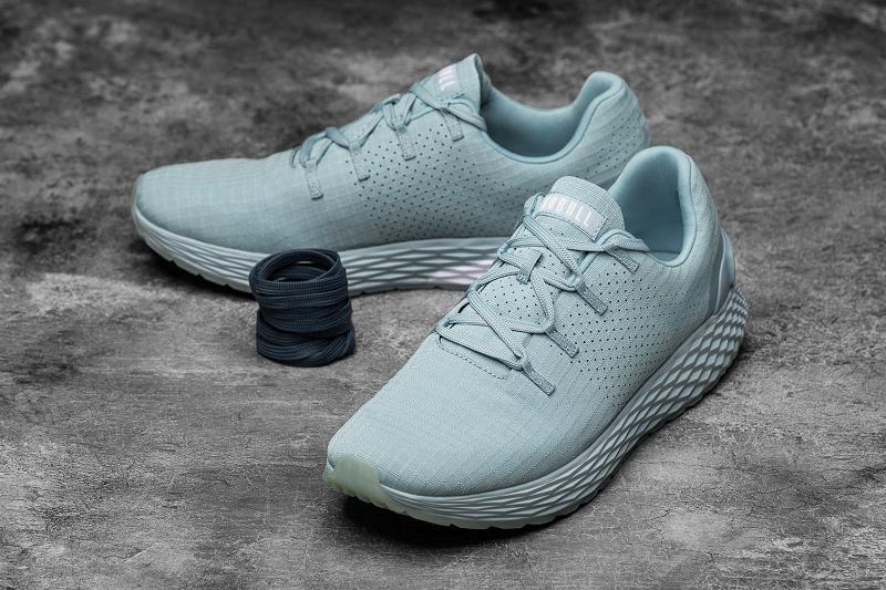Women's Nobull Sky Ripstop Running Shoes Blue | SG Q2683M